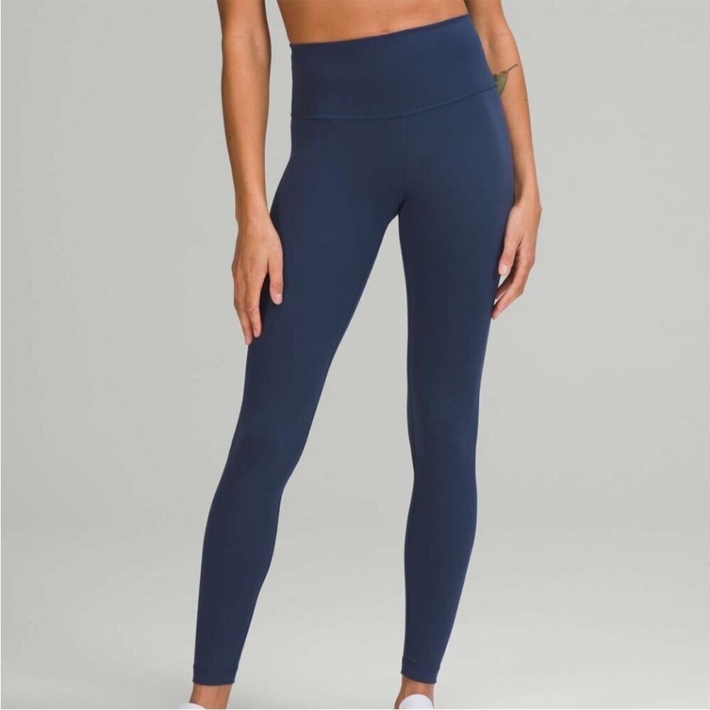 lululemon athletica High-Waist Navy Blue Leggings